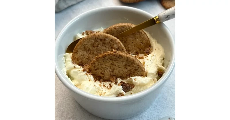 Japanischer Käsekuchen im Glas mit Fibriya Ballaststoffmix