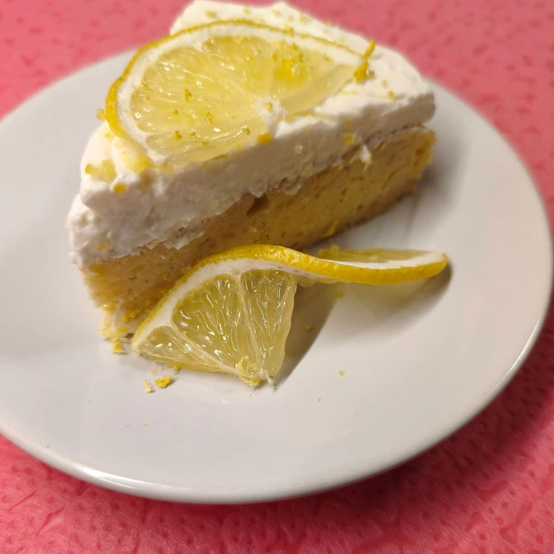 Amalfi-Zitronentorte 🍋, fertiges Gericht auf dem Hauptfoto