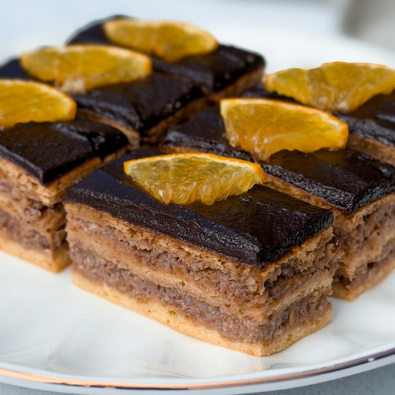 Keto-Zserbó mit Fibriya Universal Ballaststoffmix, fertiges Gericht auf dem Hauptfoto
